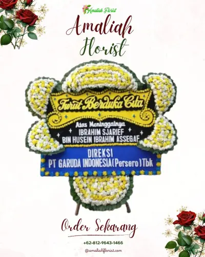 Papan Bunga Duka di Muaradua